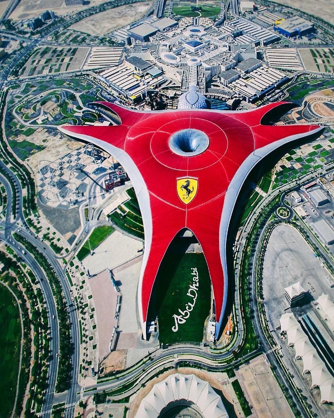 Ferrari World Abu Dhabi Uae Wave Dubai Attractions