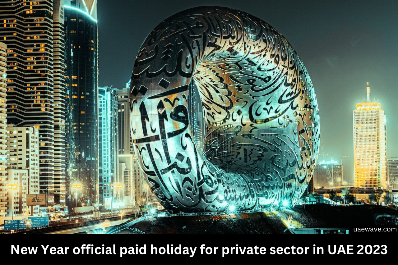 New Year official paid holiday