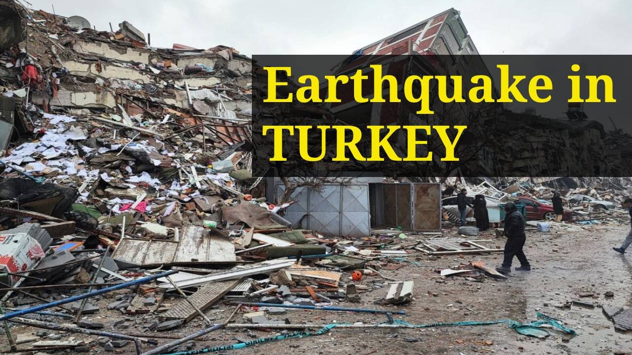 Earth Quake in Turkey 7.7